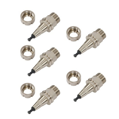 Solid Spare 5 X ISO30 ER32 Collet Chuck Set 60mm G2.5 30000 RPM CNC