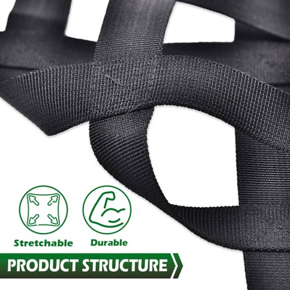Solid Spare Nerf Bar Nets Replacement Webbing Fit For Tusk Alba Honda Yamaha Suzuki Kawasaki