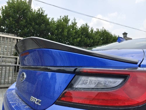 Fit For 2022-2023 Subaru BRZ GR86 Duckbill Real Carbon Fiber Trunk Spoiler Wing