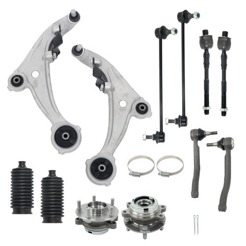 Solid Spare K620195 Front Lower Control Arm Suspension Kit For Nissan Altima 2.5L 2007-2012