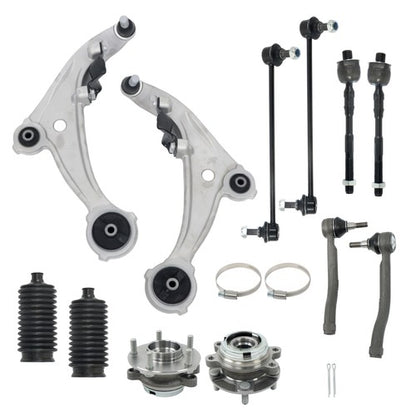 Solid Spare K620195 Front Lower Control Arm Suspension Kit For Nissan Altima 2.5L 2007-2012