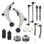 Solid Spare K620195 Front Lower Control Arm Suspension Kit For Nissan Altima 2.5L 2007-2012
