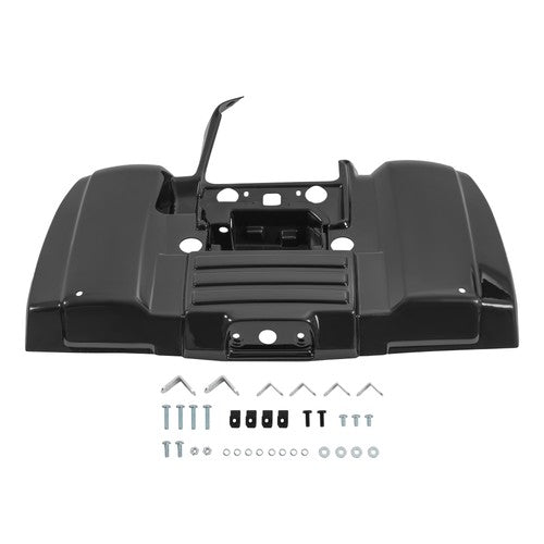 Solid Spare Black ABS Plastic Rear Fender Flaps Flare Mud Guard For 1988-2000 Honda TRX300
