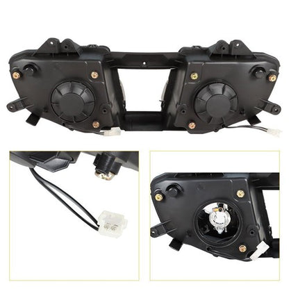 Solid Spare Front Headlight Headlamp Fit For Yamaha 2003 2004 2005 YZF R6 & 2006-2009 R6S