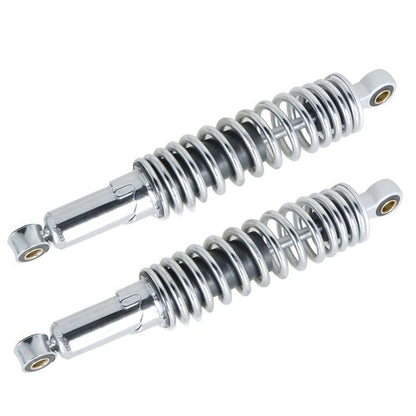 Solid Spare Pair Chrome Rear Shocks Absorber 320mm For Sportster XL883 1200 72 48 1979-2012