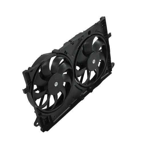 Solid Spare Fit For 2013-15 Chevy Malibu 2.0L 2.5L L4 Plastic Radiator Cooling Fan Assembly