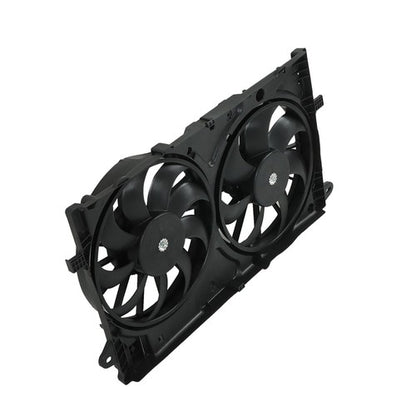Solid Spare Fit For 2013-15 Chevy Malibu 2.0L 2.5L L4 Plastic Radiator Cooling Fan Assembly