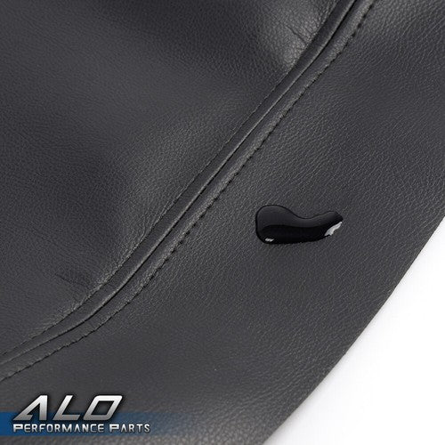 Solid Spare Fit For 02-08 Dodge Ram Leather Armrest Center Console Lid Cover Black