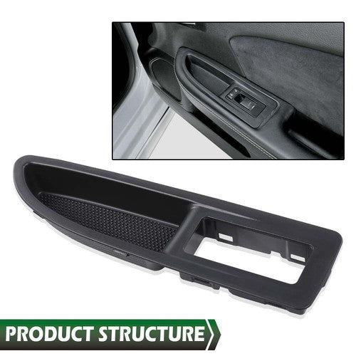 Solid Spare Fit For 11-14 Dodge Avenger Chrysler 200 Front Right Window Switch Bezel
