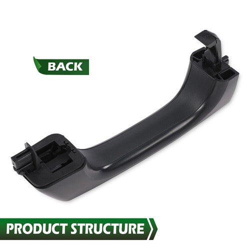 Solid Spare Fit For 2006-2010 Hummer H3 H3T Black Door Handle Outside Front & Rear Set of 5