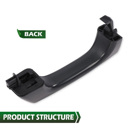 Solid Spare Fit For 2006-2010 Hummer H3 H3T Black Door Handle Outside Front & Rear Set of 5