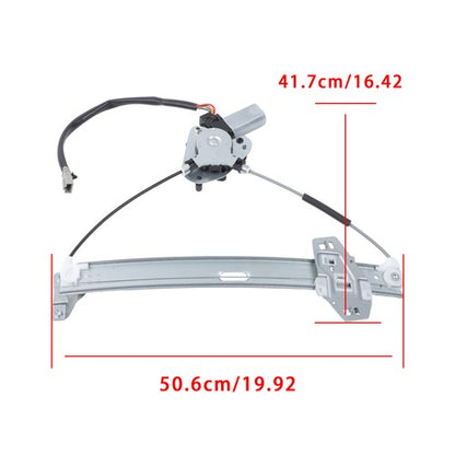 Solid Spare For ACURA CL 2001-2002 Power Window Regulator Front Left 4 pins w/ Motor 751-162
