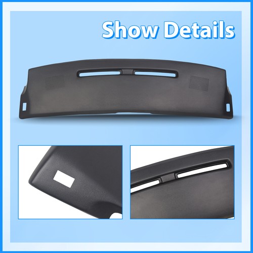 Solid Spare Hard ABS Dash Board Dashboard Pad Overlay Cover For Chevrolet Camaro 1984-1992