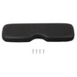 Solid Spare Front Seat Lean Back Cushion Black For EZGO Medalist TXT Golf Cart 1994-2013