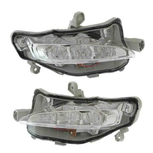 LED Fog Light DRL Turn Signal Lamp w/Wiring For 2017-2019 Toyota Corolla LE XLE