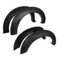 Solid Spare 4pcs Pocket Rivet Style Bolt On Fender Flares Fit For 2004-2008 F-150 Pickup