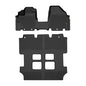 Solid Spare TPE Floor Mats Fit For 2011-2017 Honda Odyssey All Weather Protection Liners
