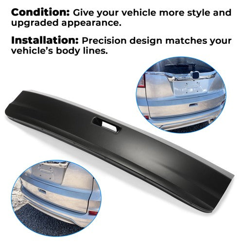 Solid Spare New Lower Tailgate Molding Trim Direct Replacement For 2015-2016 Honda CR-V