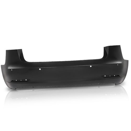 Solid Spare Fit For 17-23 Tesla Model 3 Rear Bumper Cover Fascia w/ Sensor Holes TA1100100