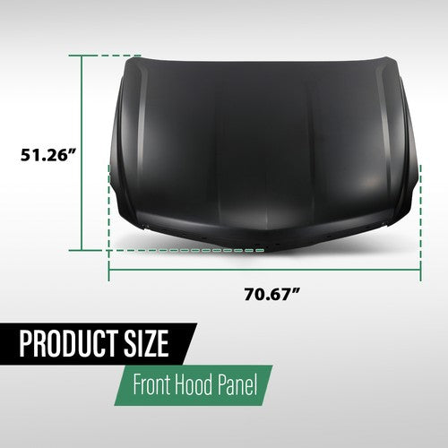 Solid Spare Hood Fit For 2015-2020 Cadillac Escalade Aluminum GM1230440 84099793