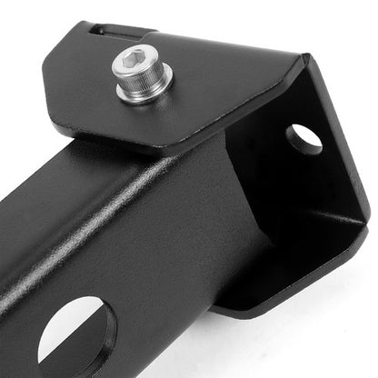 Solid Spare Pair Rear Tailgate Door Hinges Set Powder Coated for Jeep Wrangler JK 2007-2018