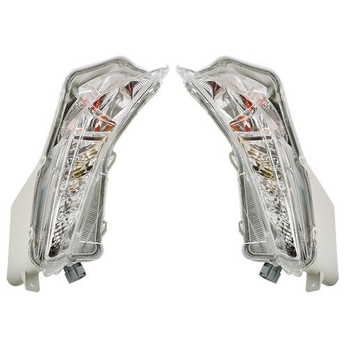 Solid Spare Fit For Toyota Camry XLE XSE 2015-17 Front LED Fog Lights Lamps Driver&Passenger
