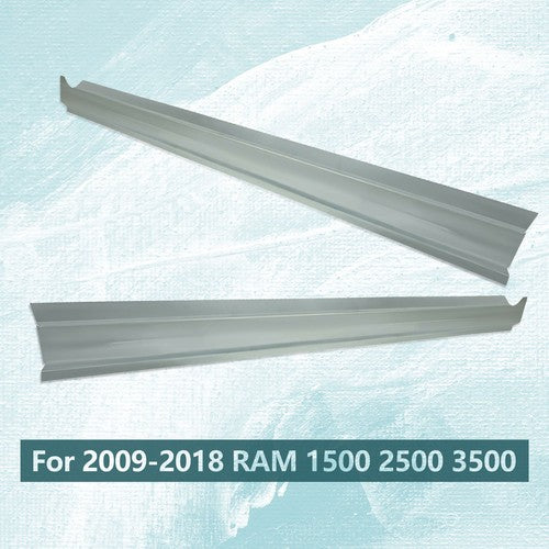 Solid Spare PAIR Slip-on Rocker Panels For 2009-18 Dodge Ram 1500 2500 3500 Pickup Crew Cab