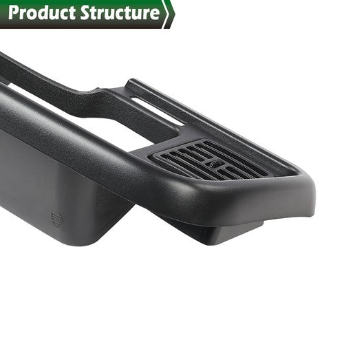 Solid Spare Fit For 94-97 Dodge Ram 1500 2500 3500 Pickup Black Dashboard Bezel w/ Vents