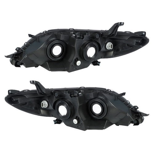 Solid Spare Fit For 2011 2012 2013 Toyota Sienna Headlight Pair Lamps Set LH&RH Replacement