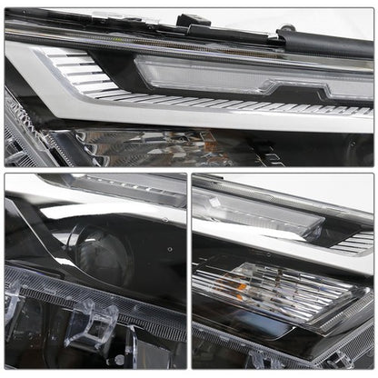 For 2022 2023 Toyota RAV4 XLE Halogen Headlight W/ LED DRL Right Passenger Side