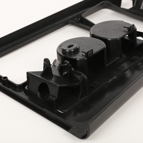 Solid Spare Fit For 1994-1996 Chevy Corvette C4 6 Speed Manual Shift Plate Console Black