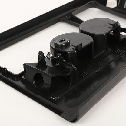 Solid Spare Fit For 1994-1996 Chevy Corvette C4 6 Speed Manual Shift Plate Console Black
