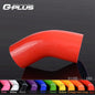 Solid Spare New Fit For 83mm - 102mm Silicone 45 Degree Elbow Reducer Pipe Red Hose