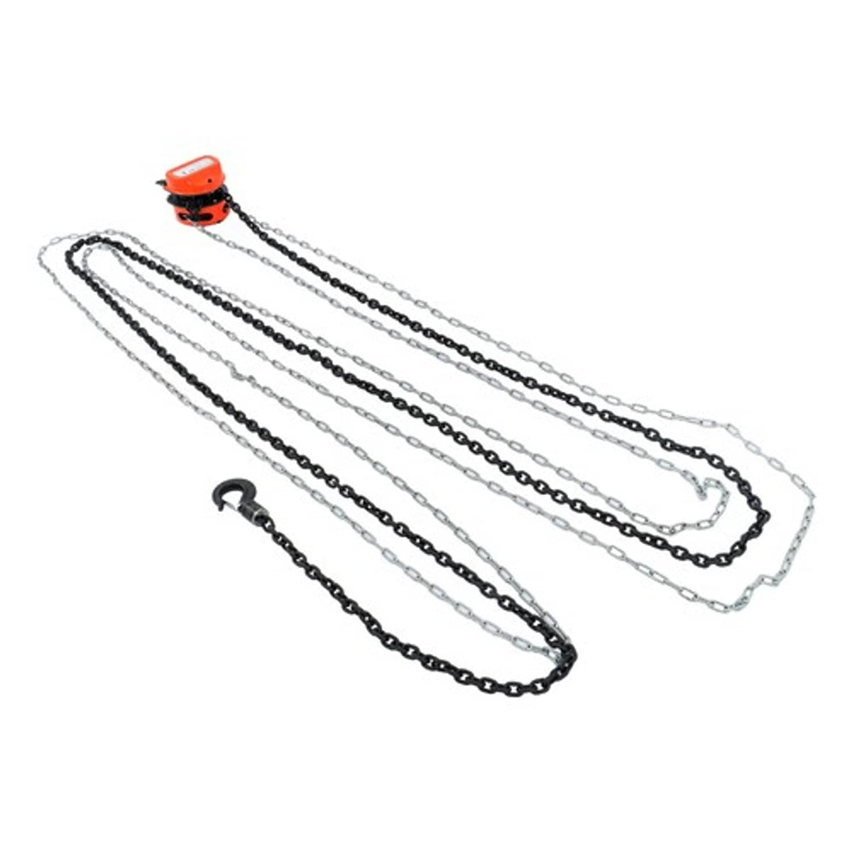 Solid Spare Chain Hoist G80 Block Hoist Ratchet Type 2200lb Capacity 20ft Lifter