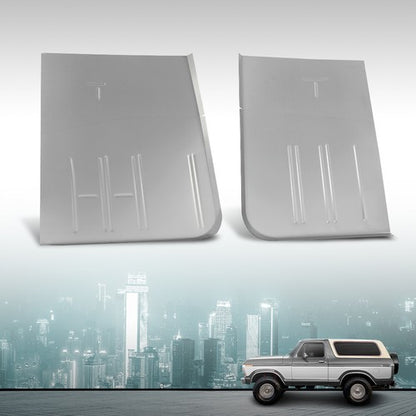 Solid Spare Fit For 1967 1968 1979 Ford F100 F150 F250 F350 & Bronco Front Floor Pans Pair