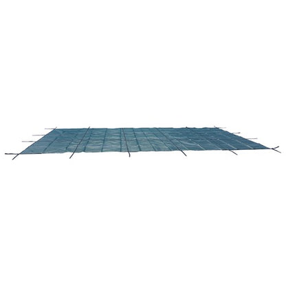 Solid Spare Inground Pool Cover Safety Fits Rectangle Swimming Pool Mesh Solid Pool Cover