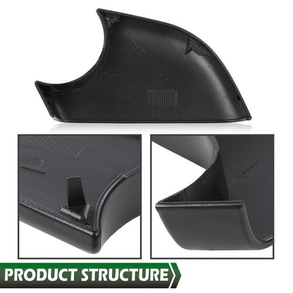 Solid Spare Fit For 2017-2022 Tesla Model 3 Right Side Door Mirror Cover Lower Holder Black