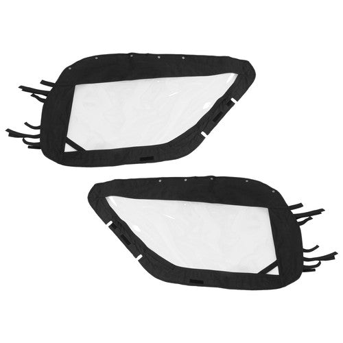 Solid Spare For Honda Talon 1000R/1000X 2019-2024 & 1000RS 2023 2PCS Soft Doors PVC Window