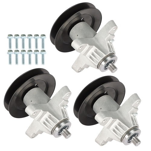 Solid Spare 3 x Spindle Assembly For Cub Cadet MTD Troy Bilt 50 54 618-04125 918-04126