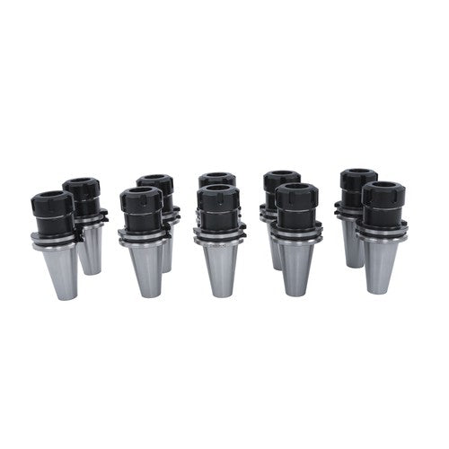 Solid Spare 10Pcs CAT40-ER32 Collet Chuck 2.76" 70mm Length Tool Holder Set New