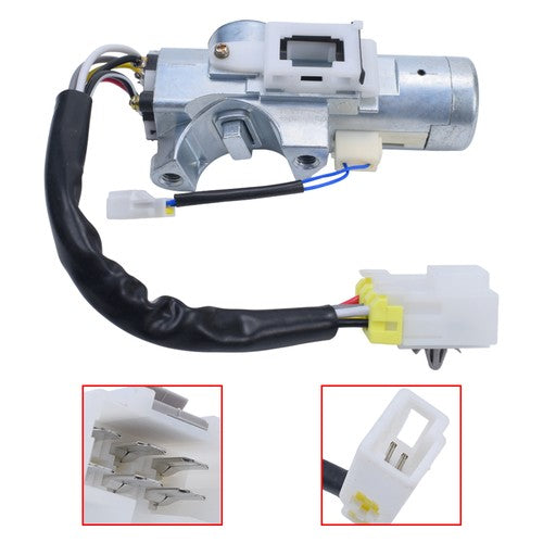 Ignition Switch Door & Tailgate Lock Cylinder Set for 1998-2004 Nissan Frontier