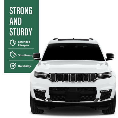 Solid Spare Fit For 2013-2021 Jeep Dodge Chrysler Bumper License Plate Mounting Bracket