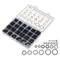 Solid Spare 1020 Pcs O-Ring Kit 20 Sizes Nitrile Rubber Assortment Set, Oil & Heat Resistant
