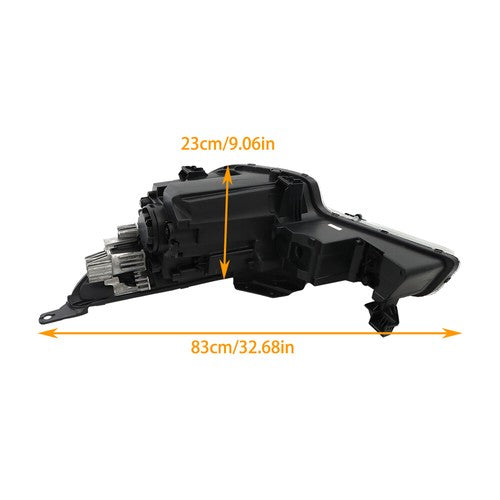 Solid Spare Pair For Hyundai Elantra 2021-2022 Headlight Replacement Halogen Clear Lens L+R