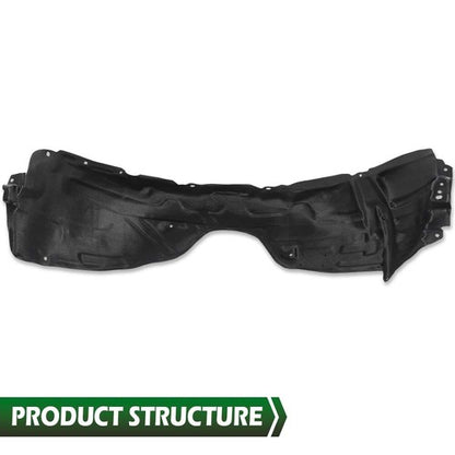 Solid Spare Fender Liner Set Fit For 2007-2011 Toyota Camry Front Left & Right 2pcs
