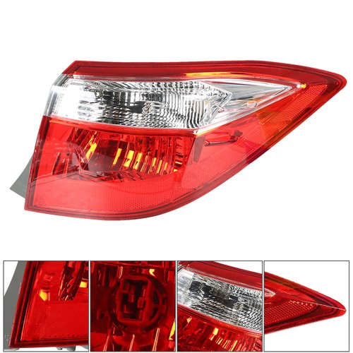 Solid Spare Right Passenger Side Red Tail Light Signal Lamp Outer For Toyota Corolla 14-16