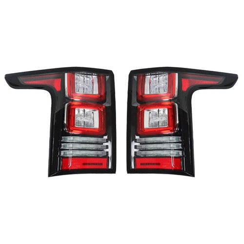 Solid Spare Red Driver&Passenger Rear Brake Tail Lights For 2013-2017 Land Rover Range Rover