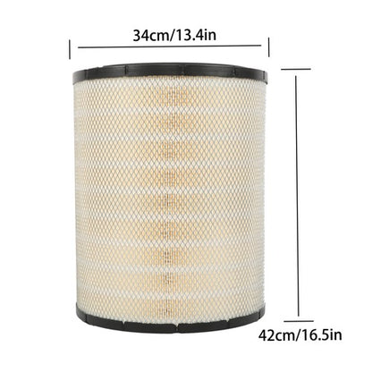 Solid Spare Air Filter For Volvo VN Truck 1998-2003 AF25435 8076195 RS3740 LAF5722 P540388