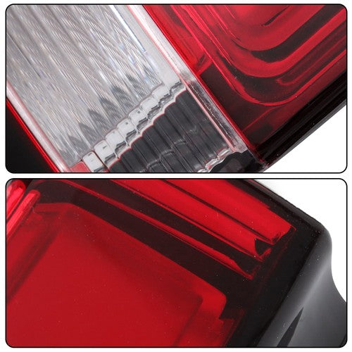 Solid Spare Tail Light For Chrysler Pacifica Voyager 2021-2025 Left Side Outer Red Rear LED