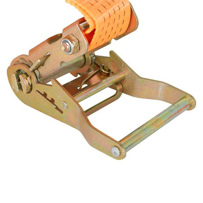Solid Spare 2"x 20' E-Track Ratchet Tie Strap Truck 4400 lb Enclosed Cargo Van Straps 4 Set
